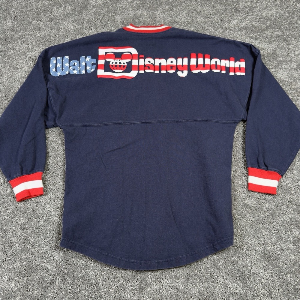 Walt Disney World Disney Parks Spirit Jersey XS Americana Red White Blue *READ* - Picture 7 of 10